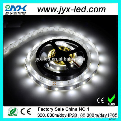 ShenZhen factory 5050 rgb led strip 30leds per meter 7.2w/m double side pcb 12v led strip holiday lighting led with CE ROHS